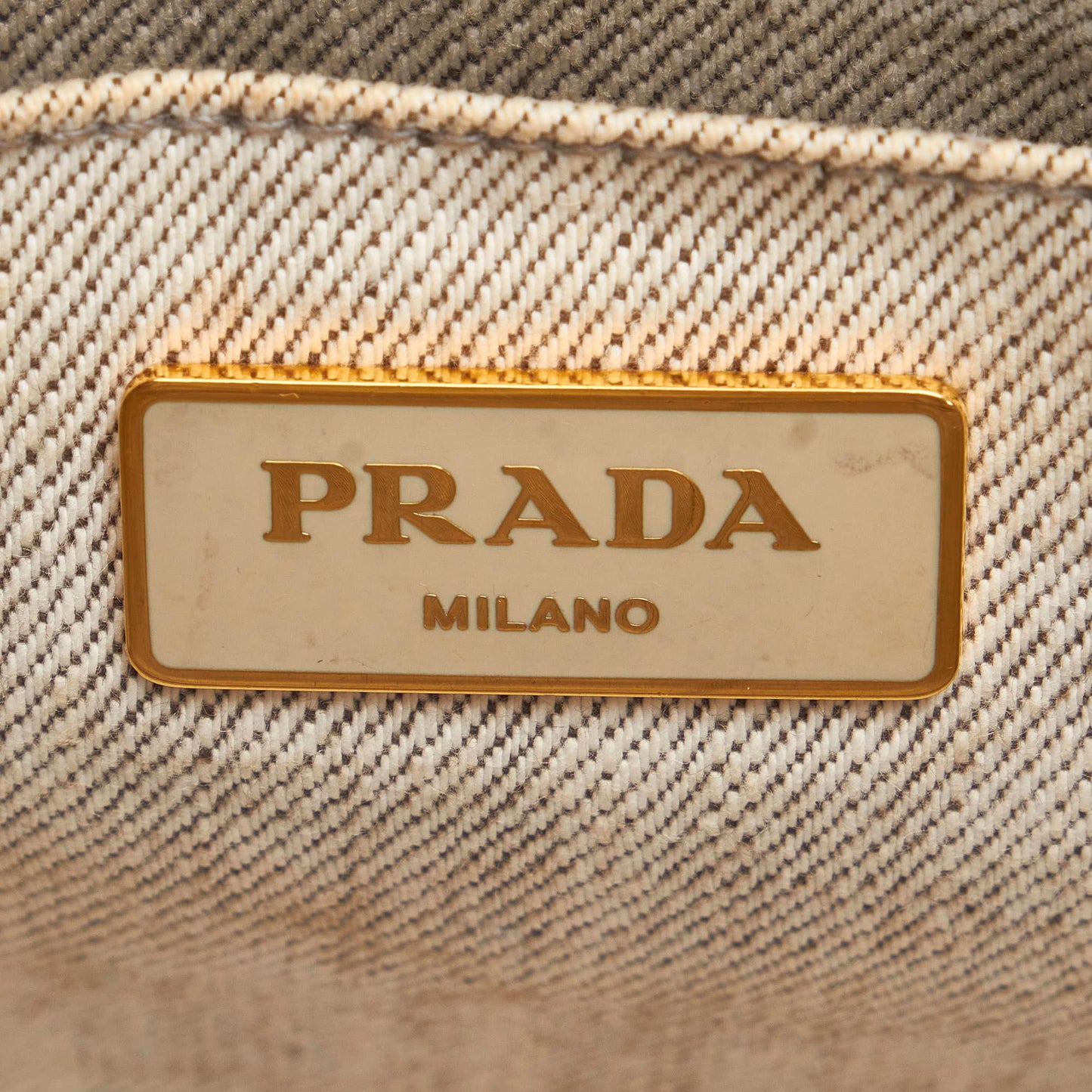 Prada Canapa Logo Canvas Satchel 29803