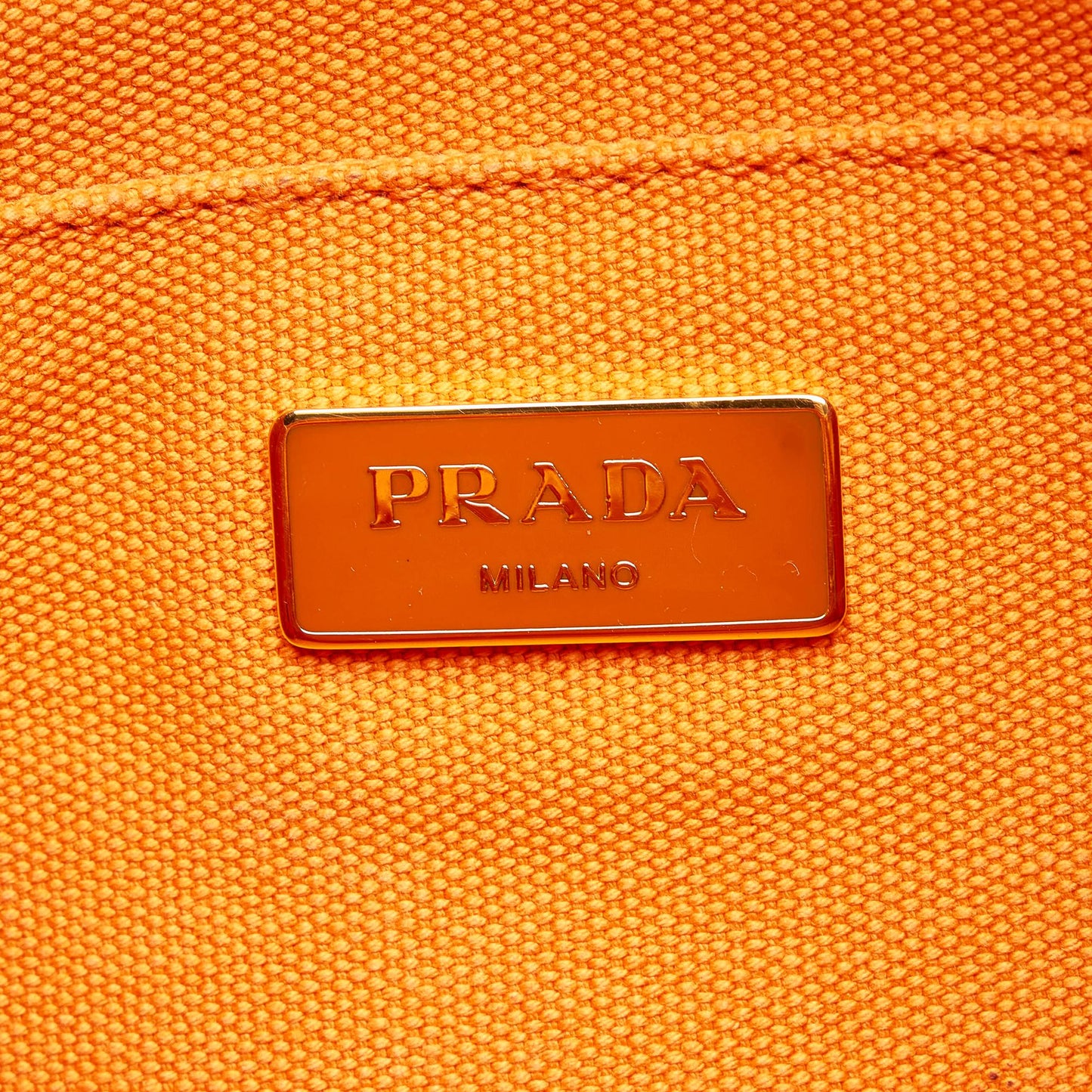 Prada Canapa Logo Canvas Satchel 31200