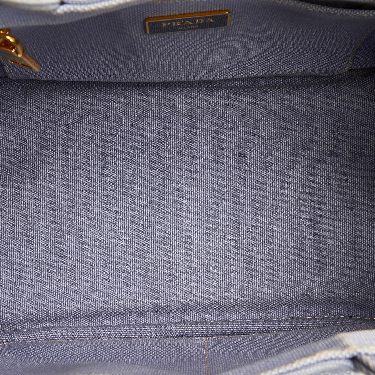 Prada Canapa Logo Canvas Satchel 34012