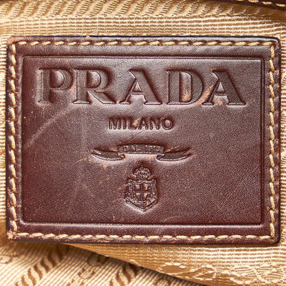 Prada Canapa Logo Canvas Shoulder Bag 25070