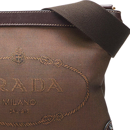 Prada Canapa Logo Crossbody N2rsjs