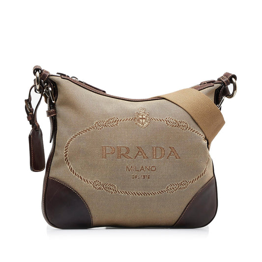 Prada Canapa Logo Crossbody ZQZsNc