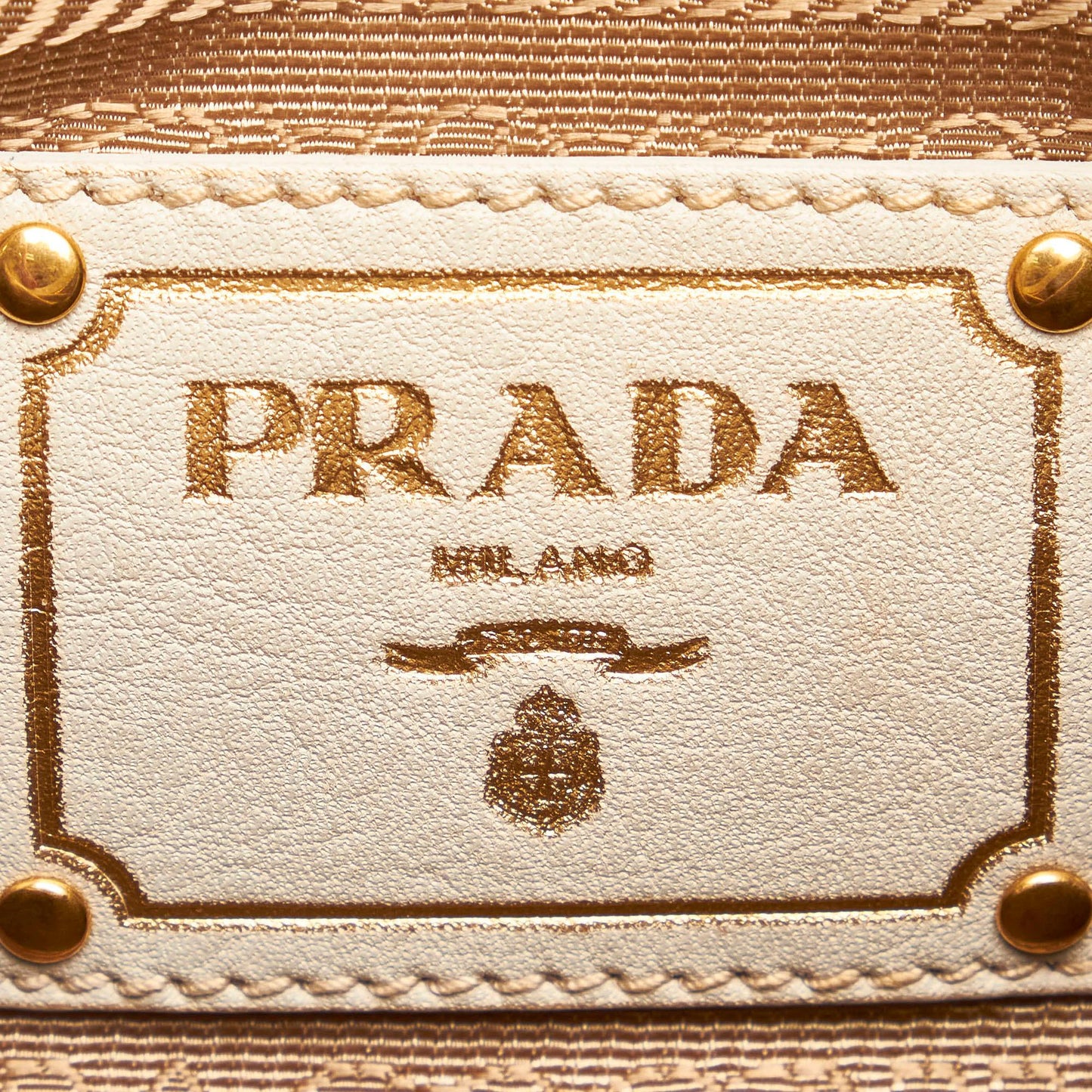 Prada Canapa Logo Denim Crossbody Bag 28074