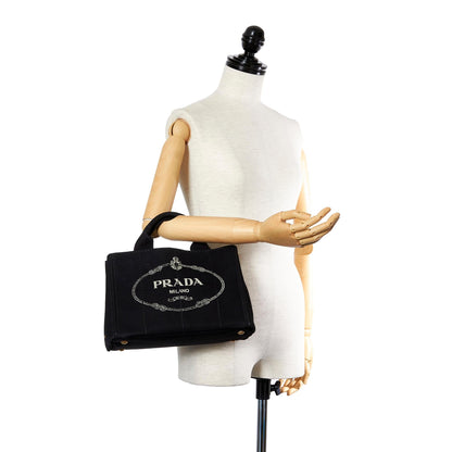 Prada Canapa Logo Handbag 23299