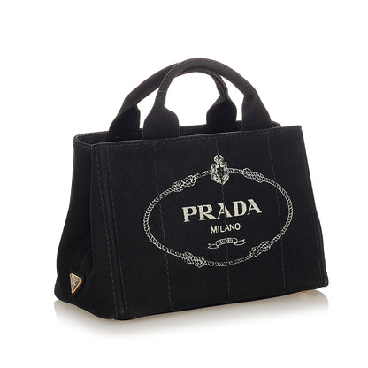 Prada Canapa Logo Handbag 23299