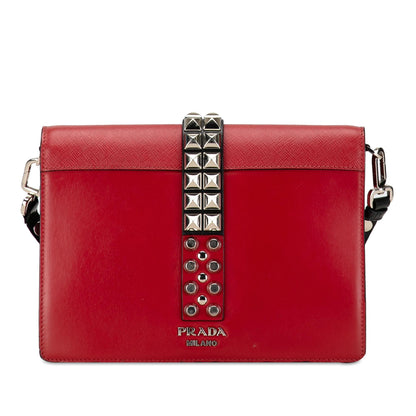 Prada City Calf and Saffiano Elektra Crossbody Bag QR1v8Q