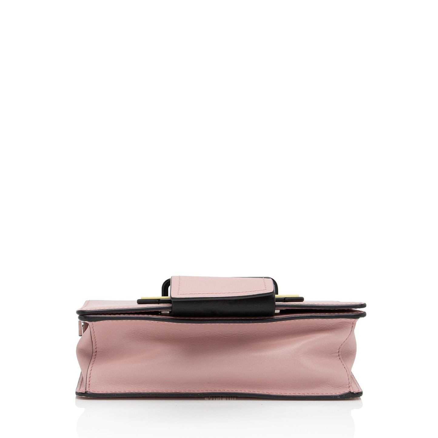 Prada City Calfskin Plex Ribbon Shoulder Bag SVfZ98