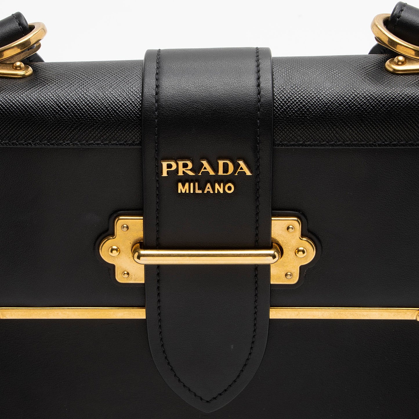 Prada Calfskin Cahier Top Handle 1Td68q