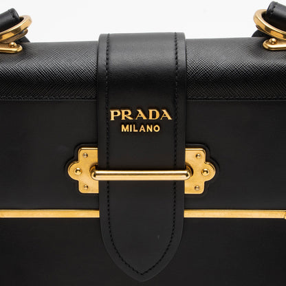 Prada Calfskin Cahier Top Handle 1Td68q