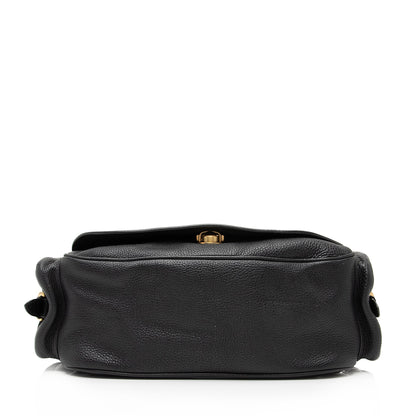 Prada Vitello Daino Side Pocket Flap Bag aKkOkE