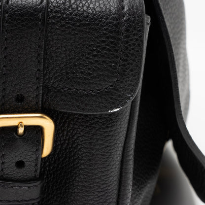 Prada Vitello Daino Side Pocket Flap Bag aKkOkE