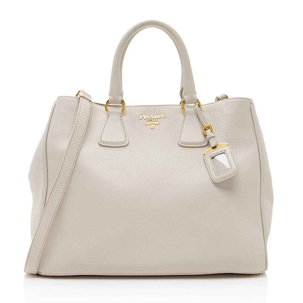 Prada Vitello Daino Tote 17579