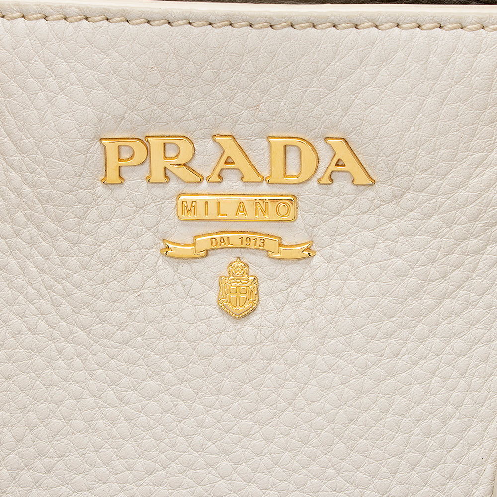 Prada Vitello Daino Tote 17579