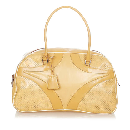 Prada Vitello Drive Leather Handbag 20978