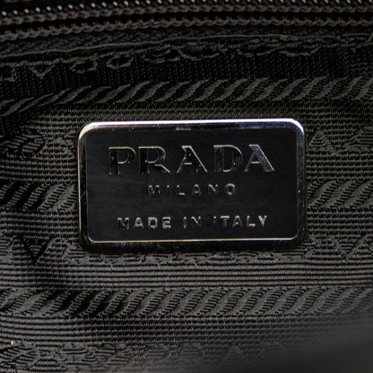 Prada Vitello Drive Nylon Bowler Bag 31551