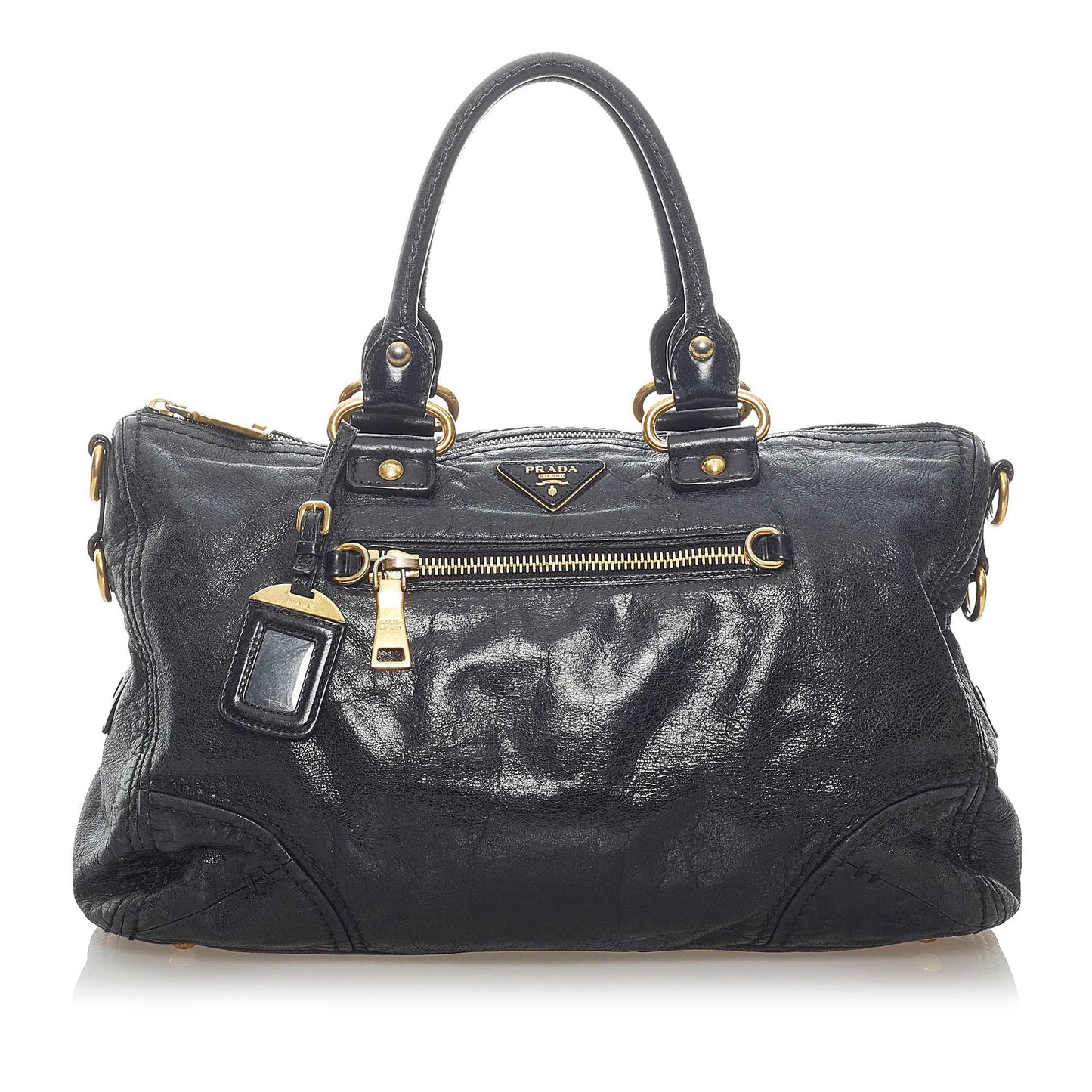 Prada Vitello Shine Handbag 7Je4iF