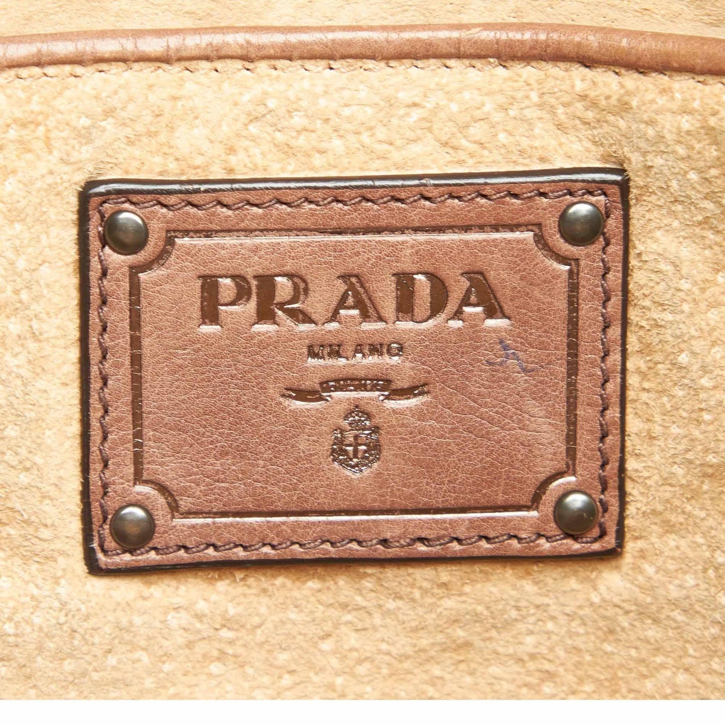 Prada Vitello Shine Satchel 16534