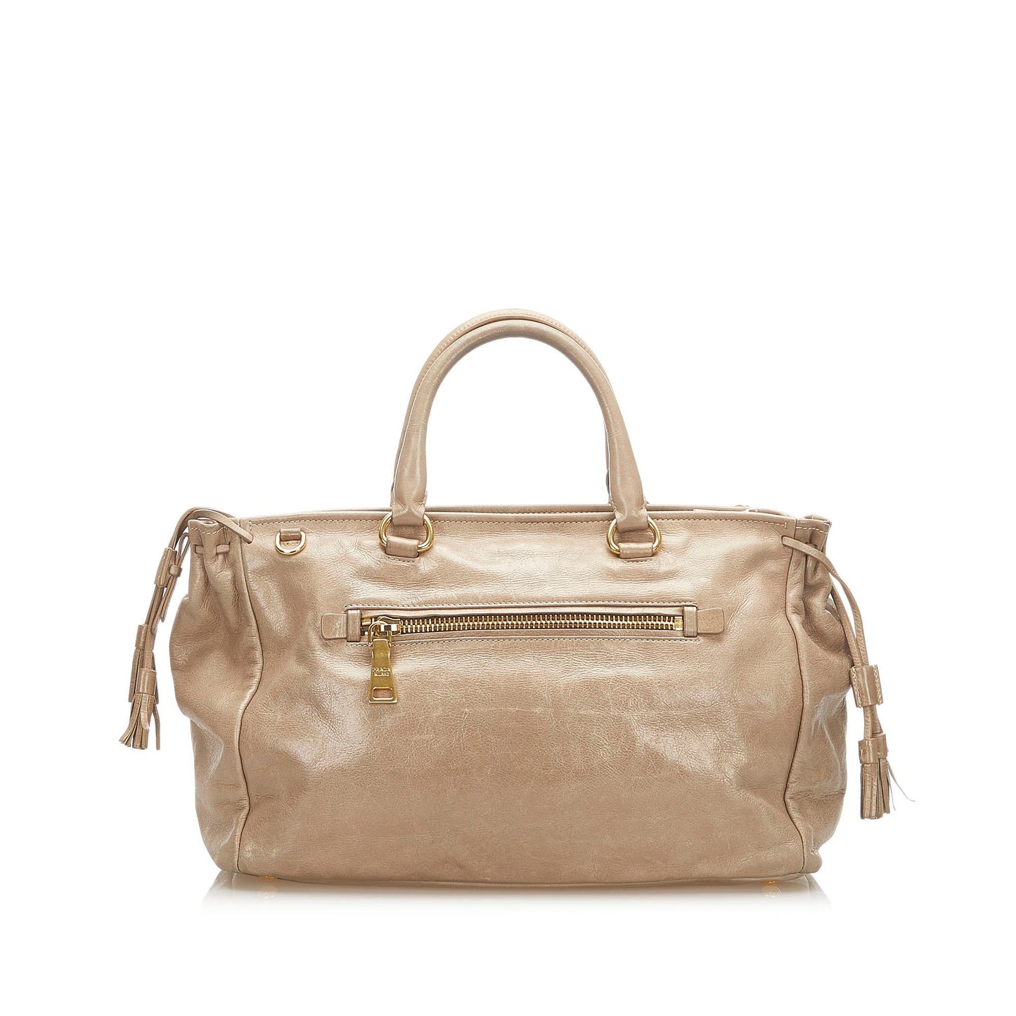 Prada Vitello Shine Satchel 17756