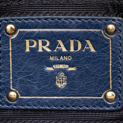 Prada Vitello Shine Satchel 23789