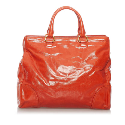 Prada Vitello Shine Satchel 30223