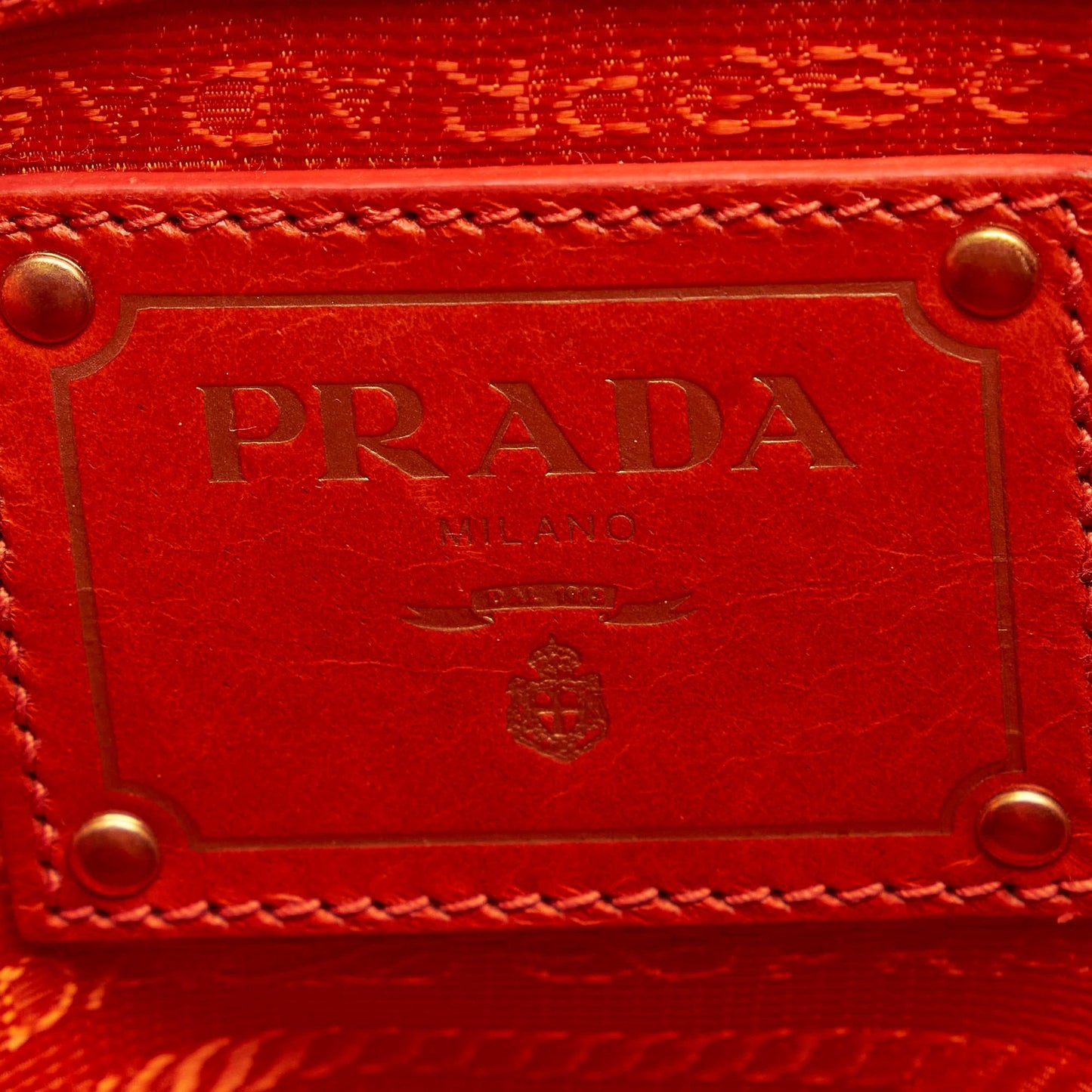 Prada Vitello Shine Satchel 30223