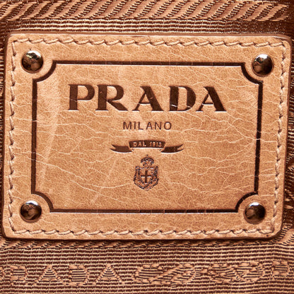 Prada Vitello Shine Satchel 30792