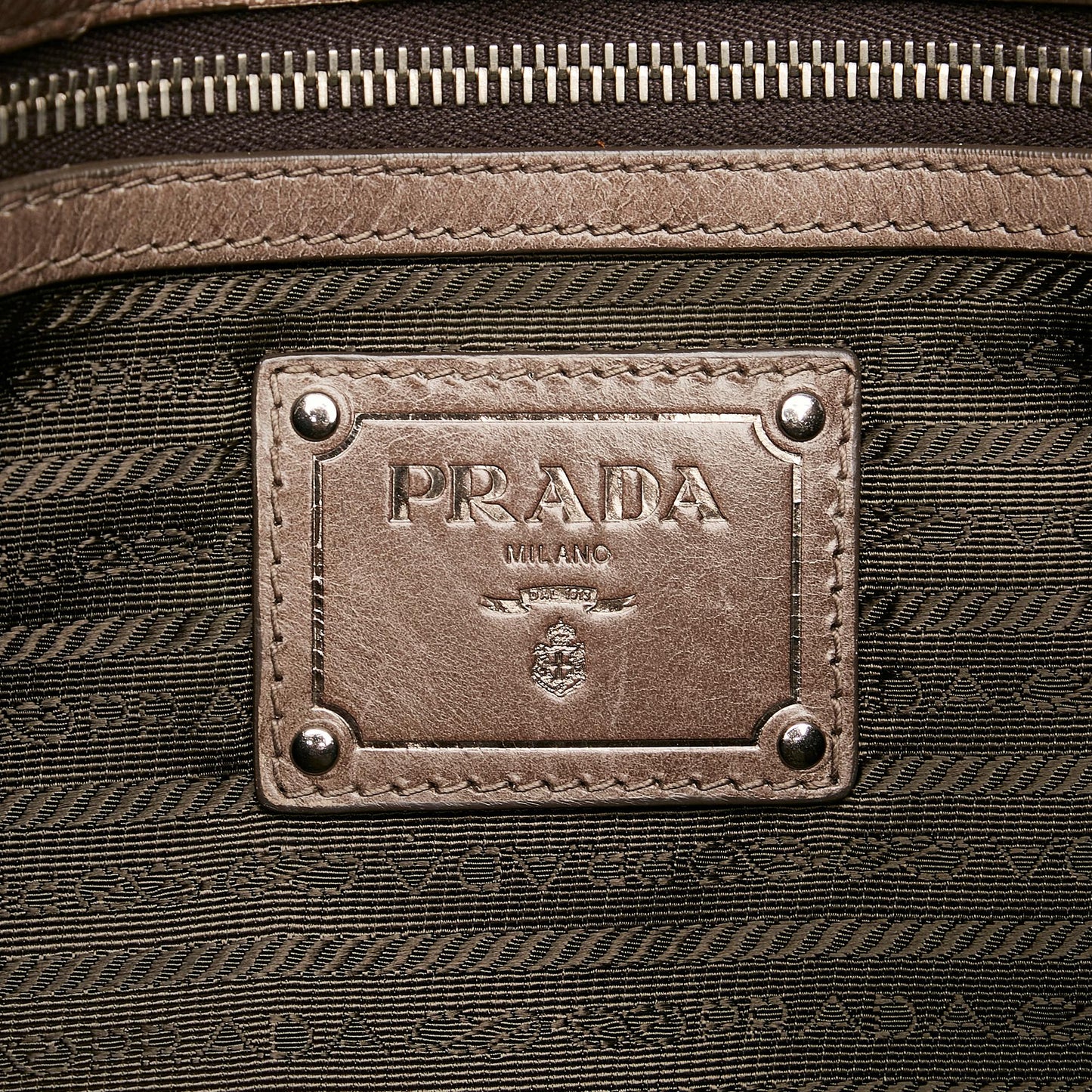 Prada Vitello Shine Satchel 30859