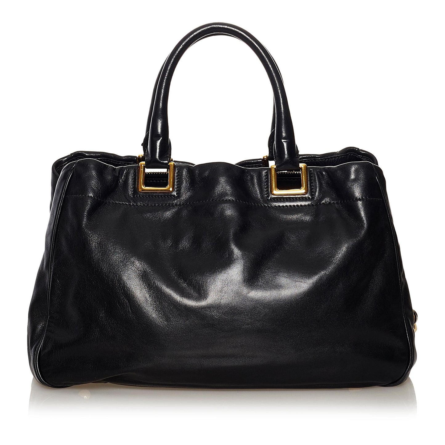 Prada Vitello Shine Satchel 32949