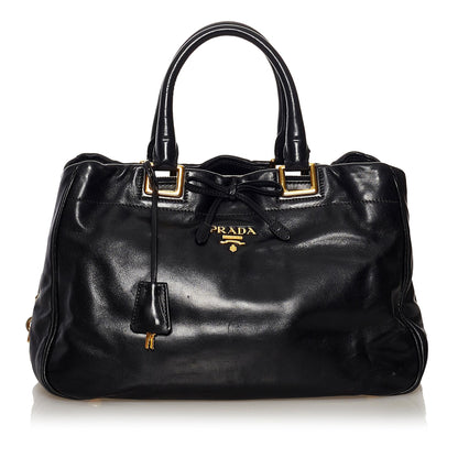 Prada Vitello Shine Satchel 32949