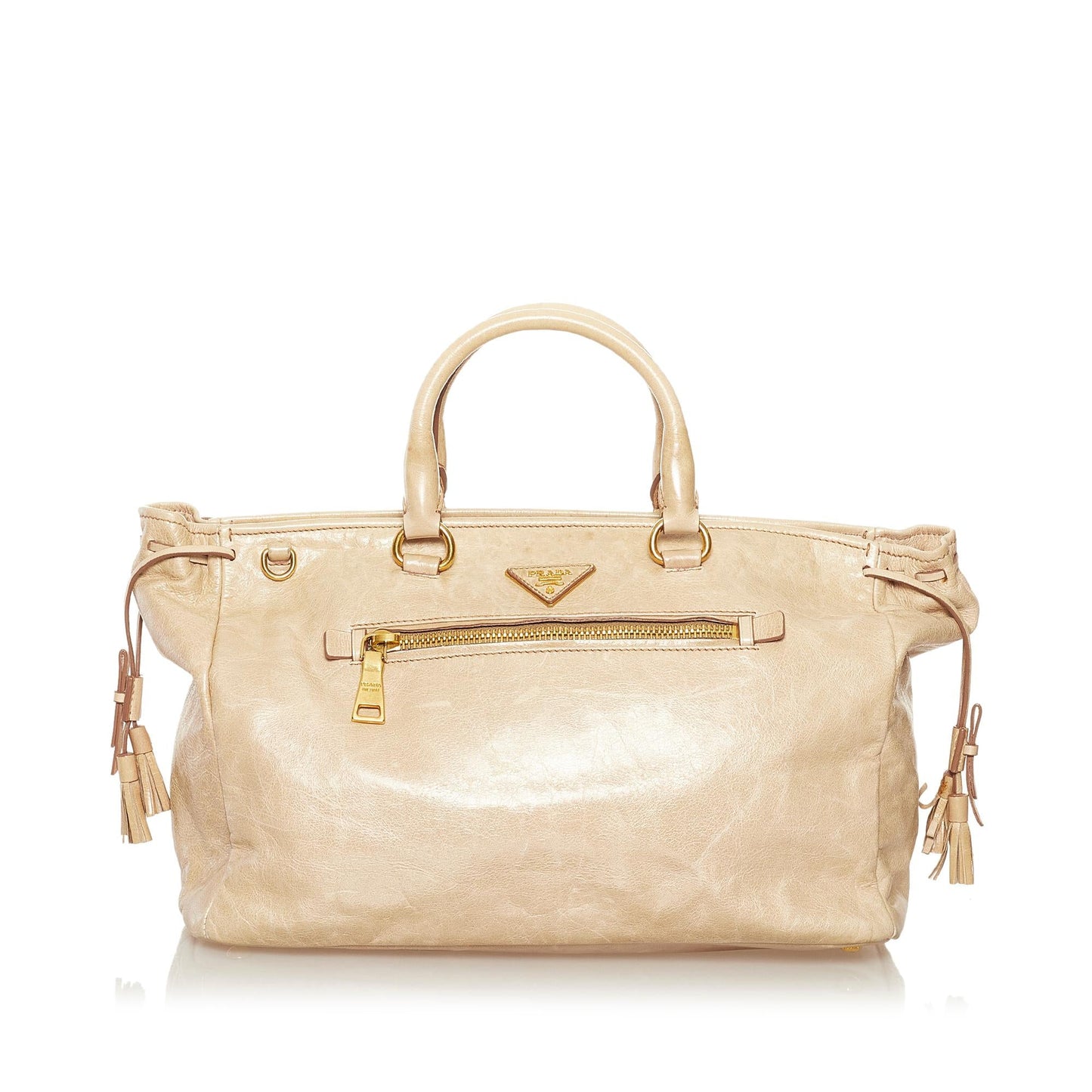 Prada Vitello Shine Satchel 34934