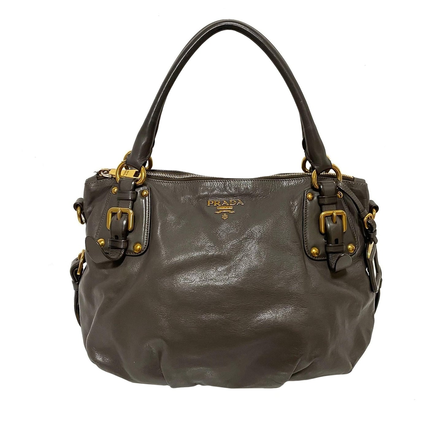 Prada Vitello Shine Satchel 35815