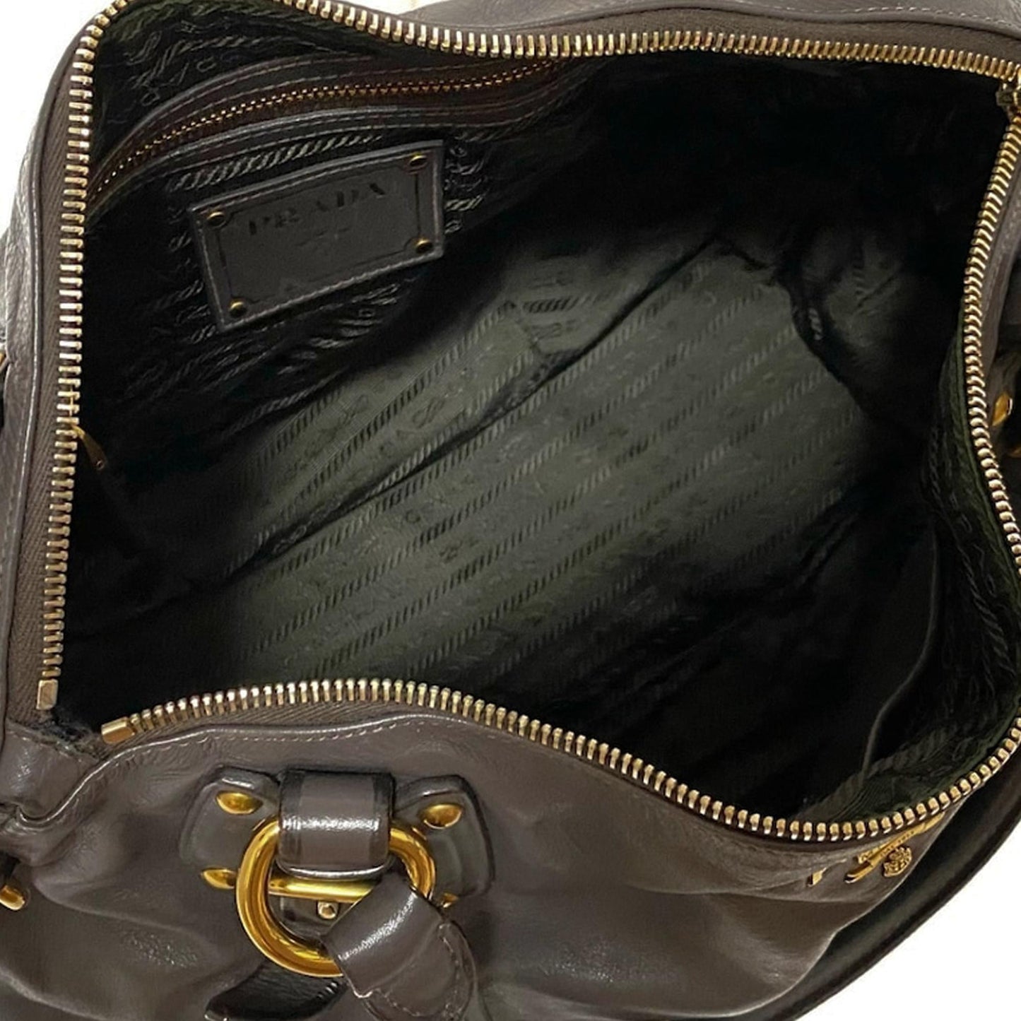 Prada Vitello Shine Satchel 35815