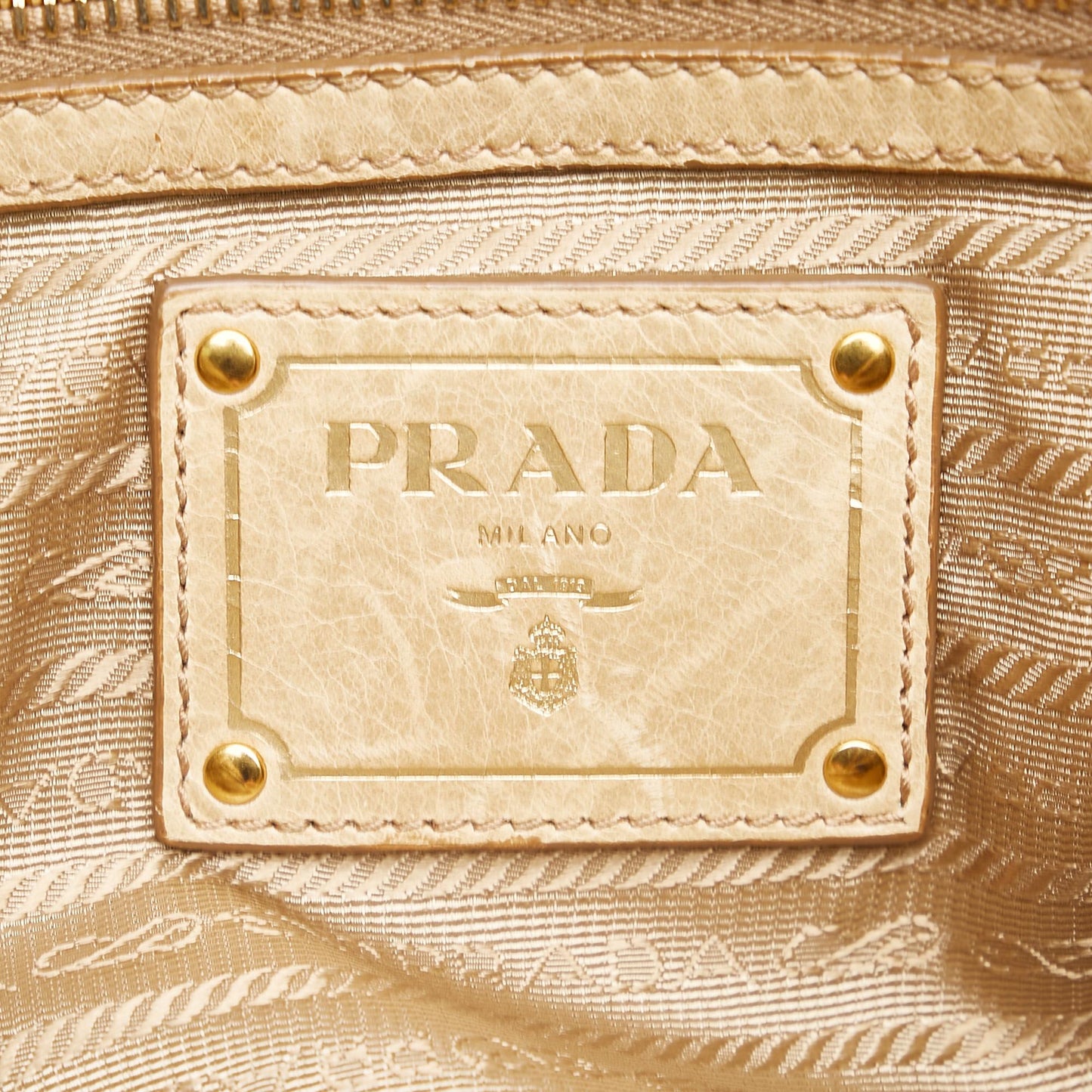 Prada Vitello Shine Satchel 36119