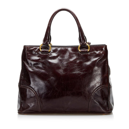 Prada Vitello Shine Satchel Od4LEQ