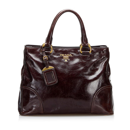 Prada Vitello Shine Satchel Od4LEQ