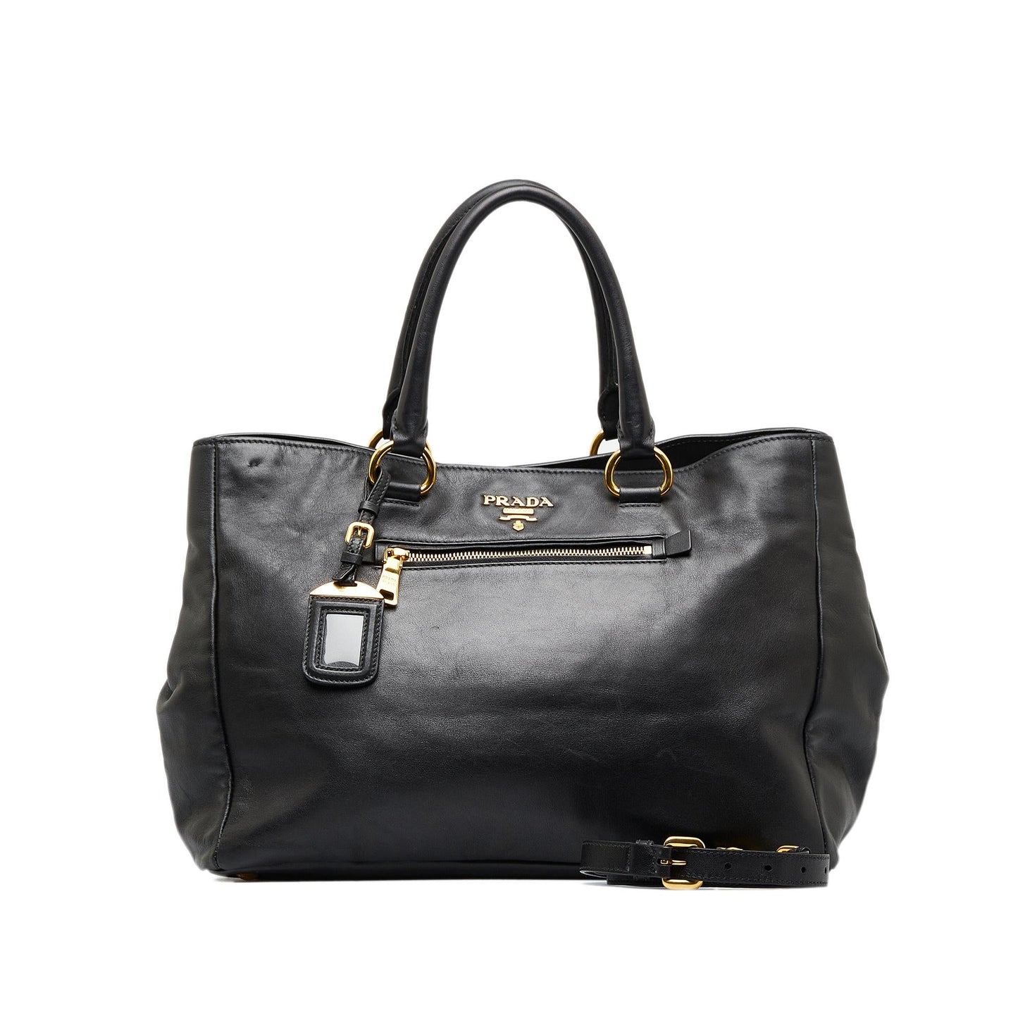 Prada Vitello Shine Satchel zMORDS