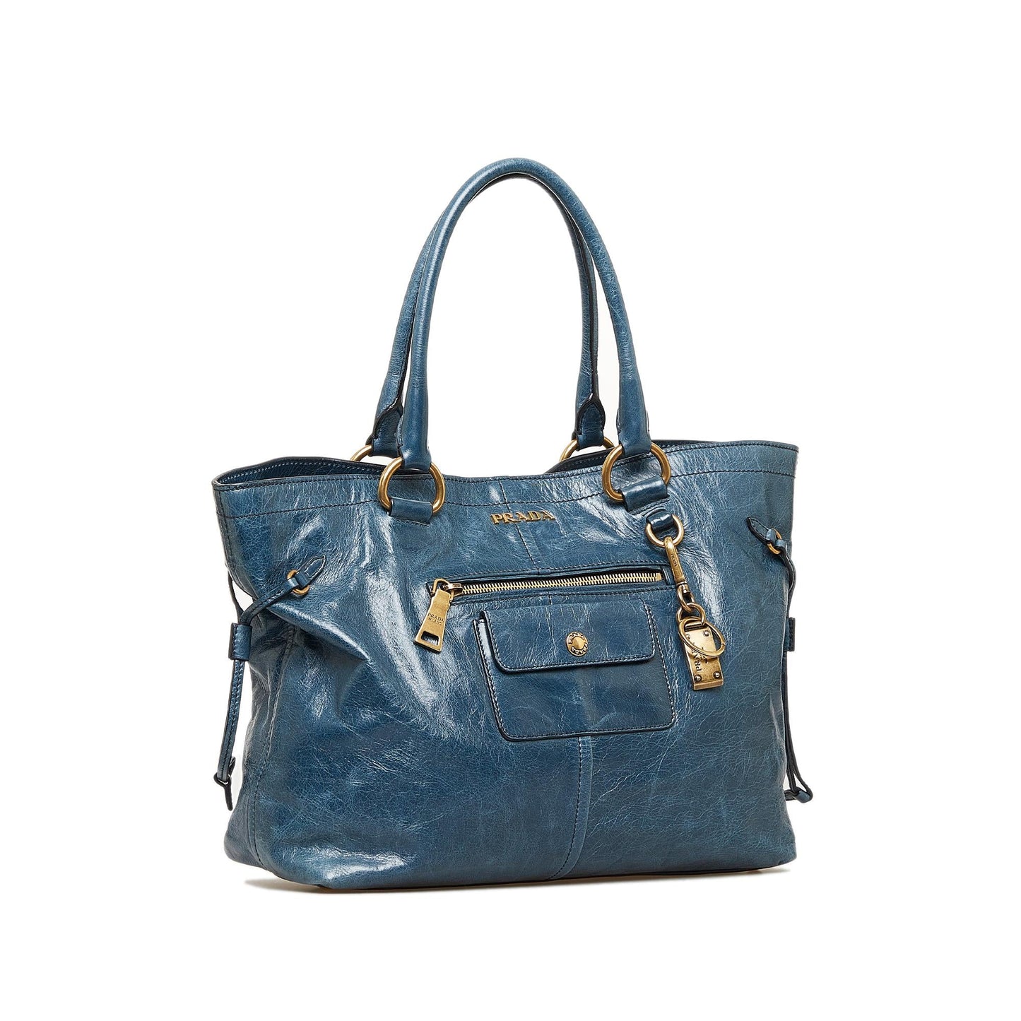 Prada Vitello Shine Tote Bag 8gFKmF