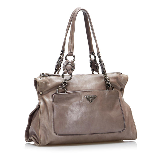 Prada Vitello Shine Tote jVTGpr