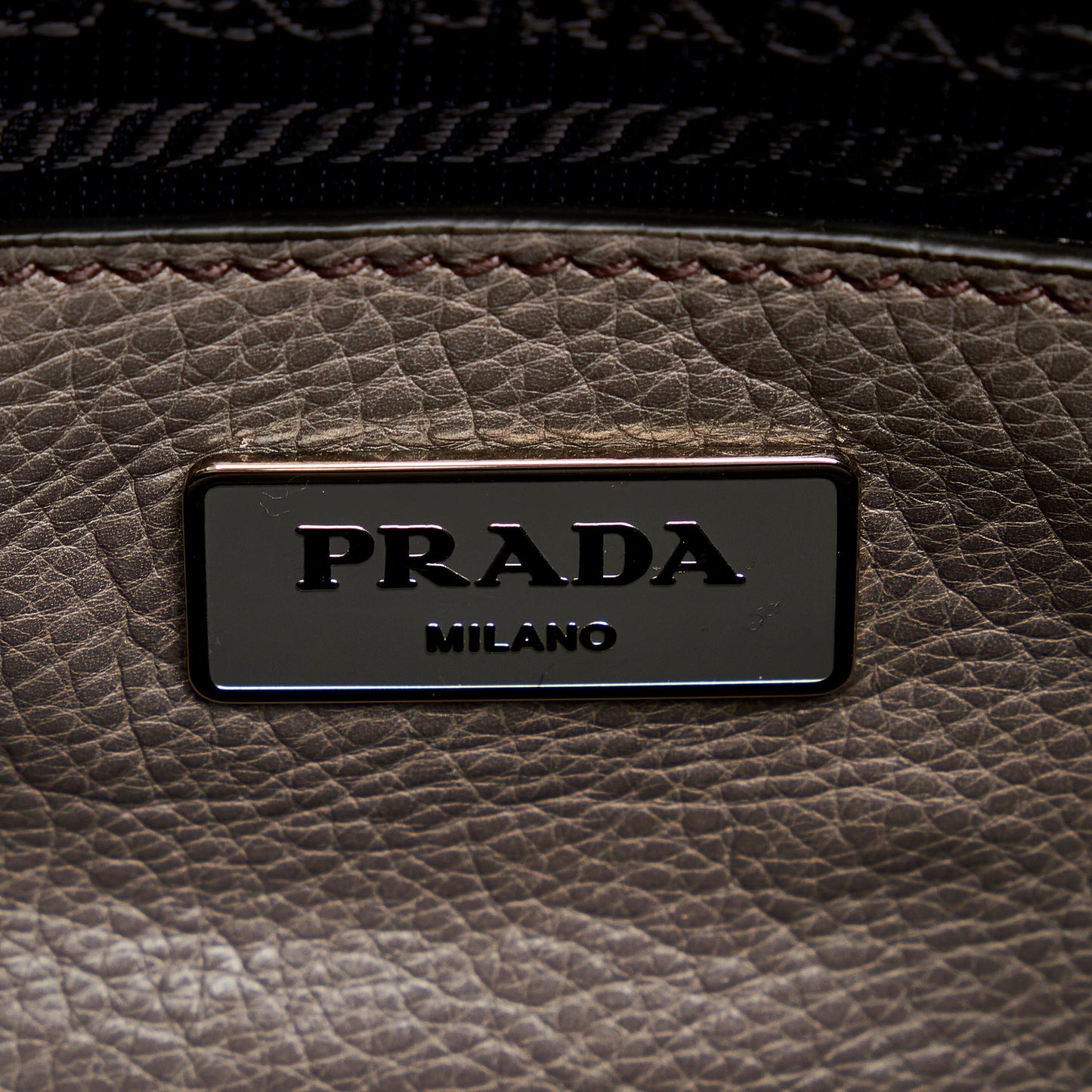 Prada Vitello Twin Pocket Satchel 31549