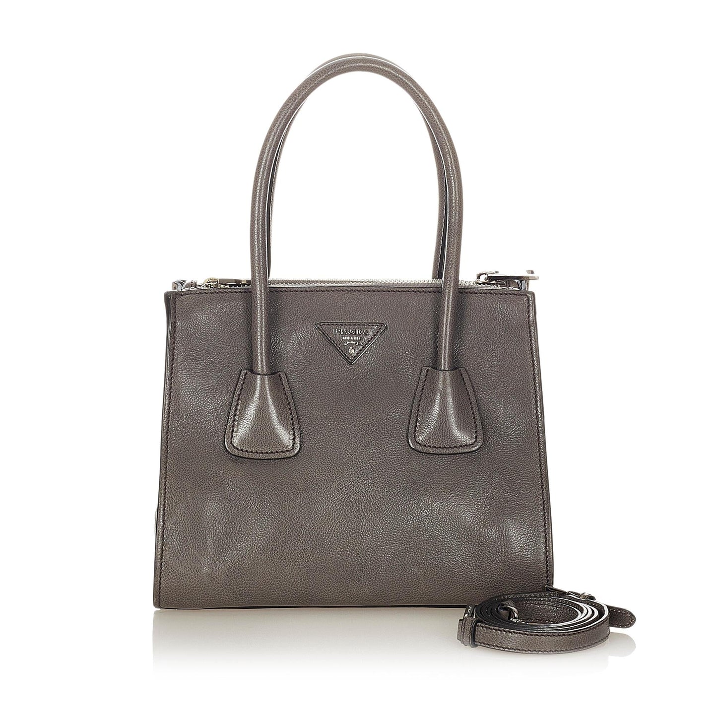 Prada Vitello Twin Pocket Satchel 31549