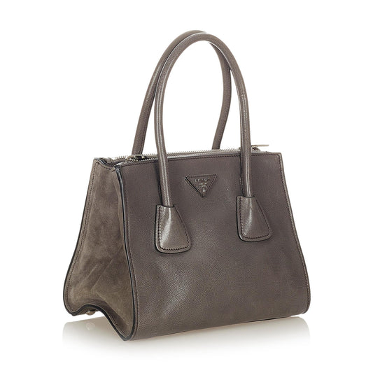 Prada Vitello Twin Pocket Satchel 31549