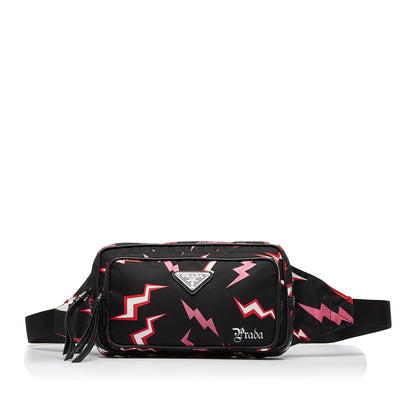 Prada x Universal Frankenstein Tessuto Thunder Waist Bag crVOQx