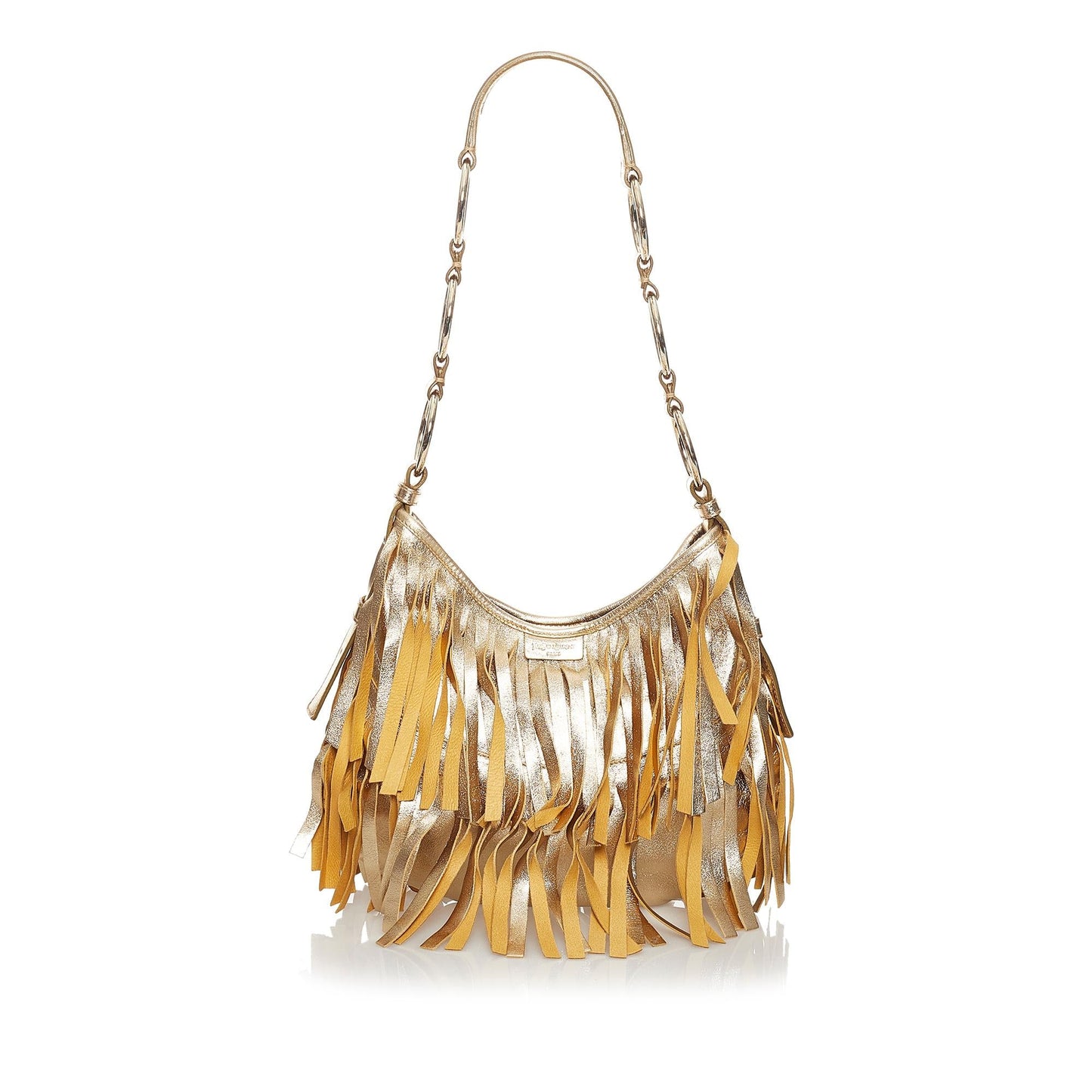 Saint Laurent Boheme Fringe Leather Shoulder Bag (SHG-32747