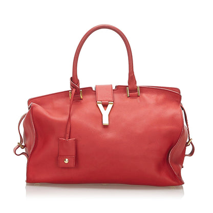 Saint Laurent Cabas Chyc Leather Handbag (SHG-20327