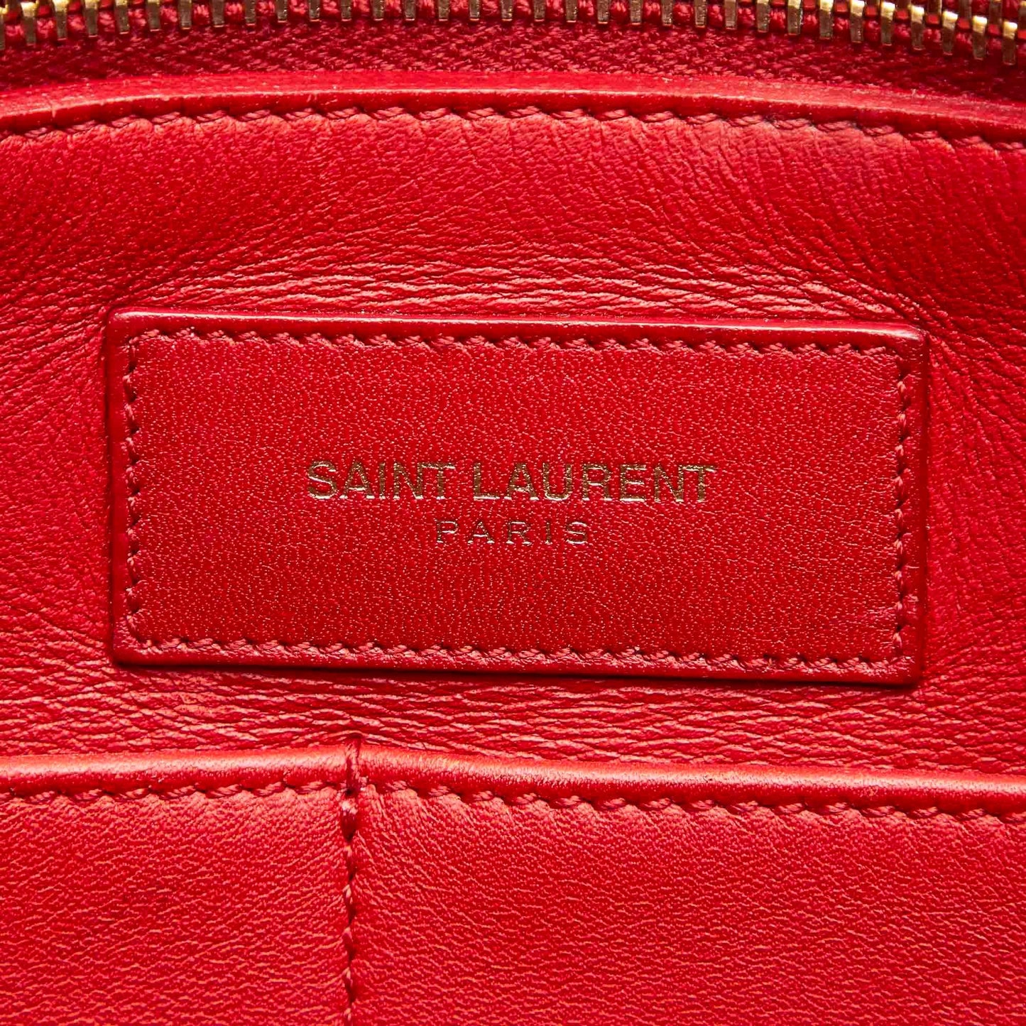 Saint Laurent Cabas Chyc Leather Handbag (SHG-32353