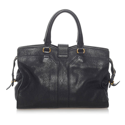 Saint Laurent Cabas Chyc Ligne Leather Satchel (SHG-31431