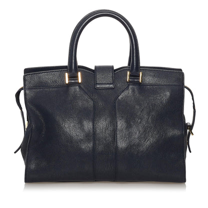 Saint Laurent Cabas Chyc Ligne Leather Satchel (SHG-33201