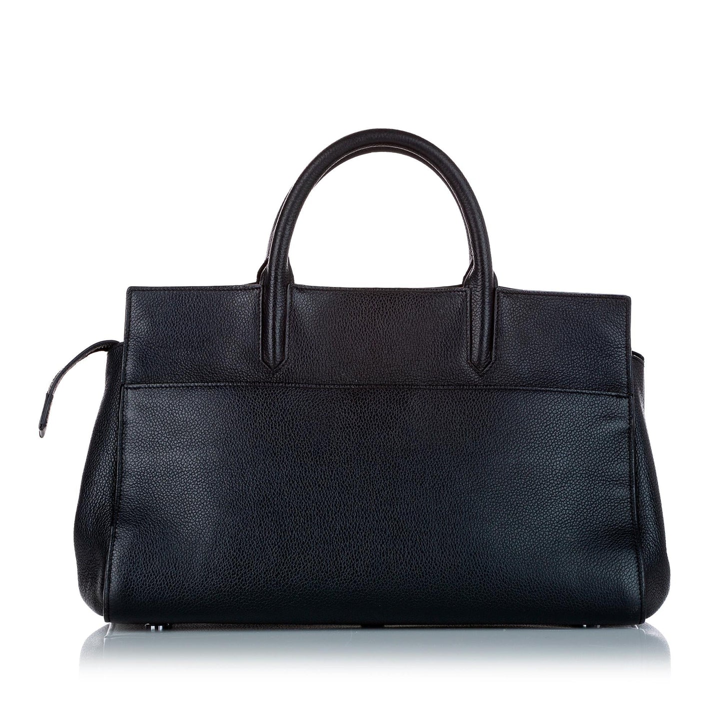 Saint Laurent Cabas Rive Gauche Leather Satchel (SHG-31893