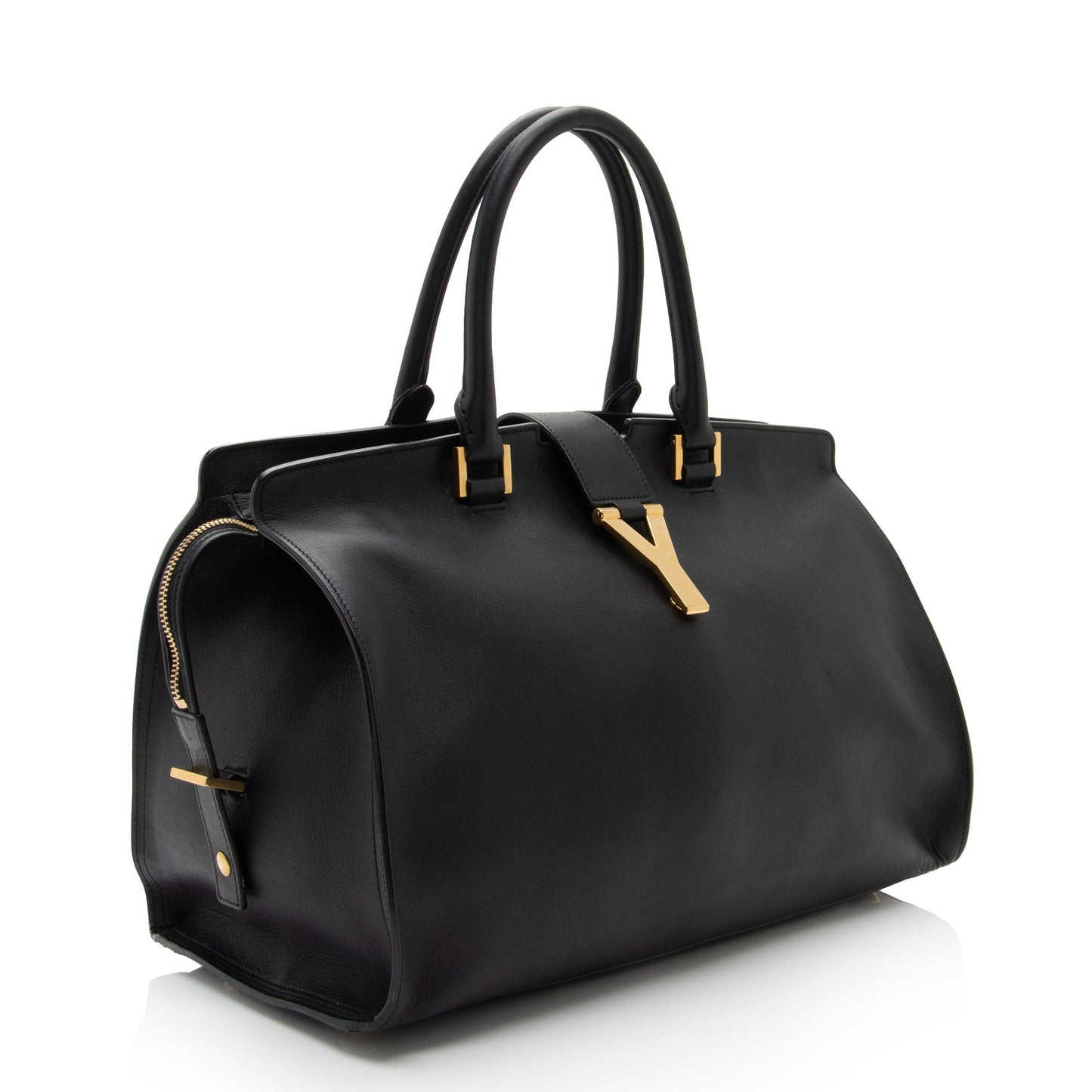 Saint Laurent Calfskin Cabas Chyc Medium Tote vEmkbR