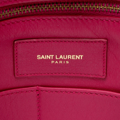 Saint Laurent Calfskin Cabas Chyc Medium Tote 6T692u